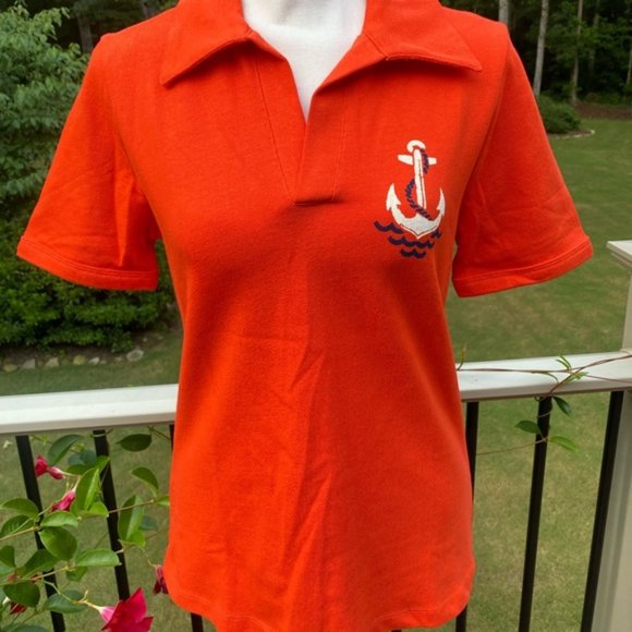 Anthropologie | NWT Maeve Newport Polo Top - Picture 4 of 14